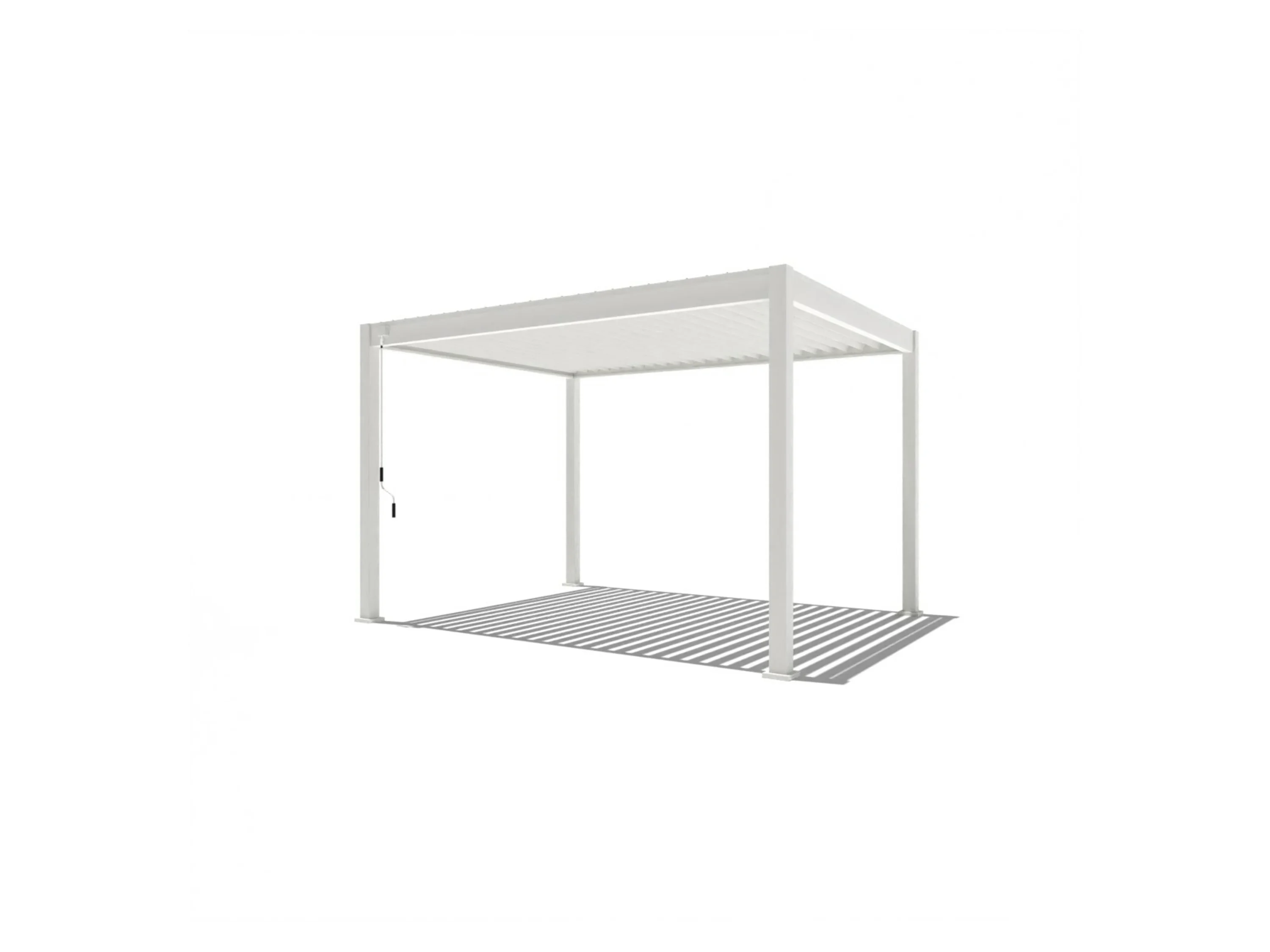 PERGOLINE Pavillon Trumpf (Weiß, 3 x 4 m) – Bild 2 von 4