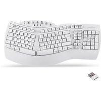 Perixx PERIBOARD-612W DE, ergonomische Tastatur, Dualmodus, Funk/Bluetooth