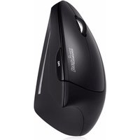 Perixx PERIMICE-713, ergonomische Maus, für Rechtshänder, vertikal, schwarz