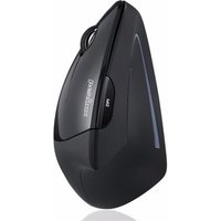 Perixx PERIMICE-713 L, ergonomische Maus, für Linkshänder, vertikal, schwarz