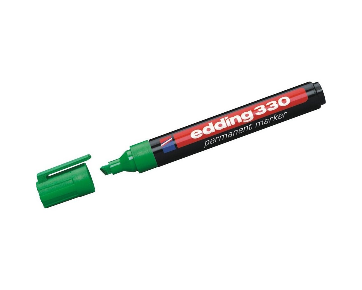 edding Permanentmarker Permanentmarker edding 330 grün – Bild 2 von 2