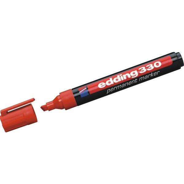 edding Permanentmarker Permanentmarker edding 330 rot