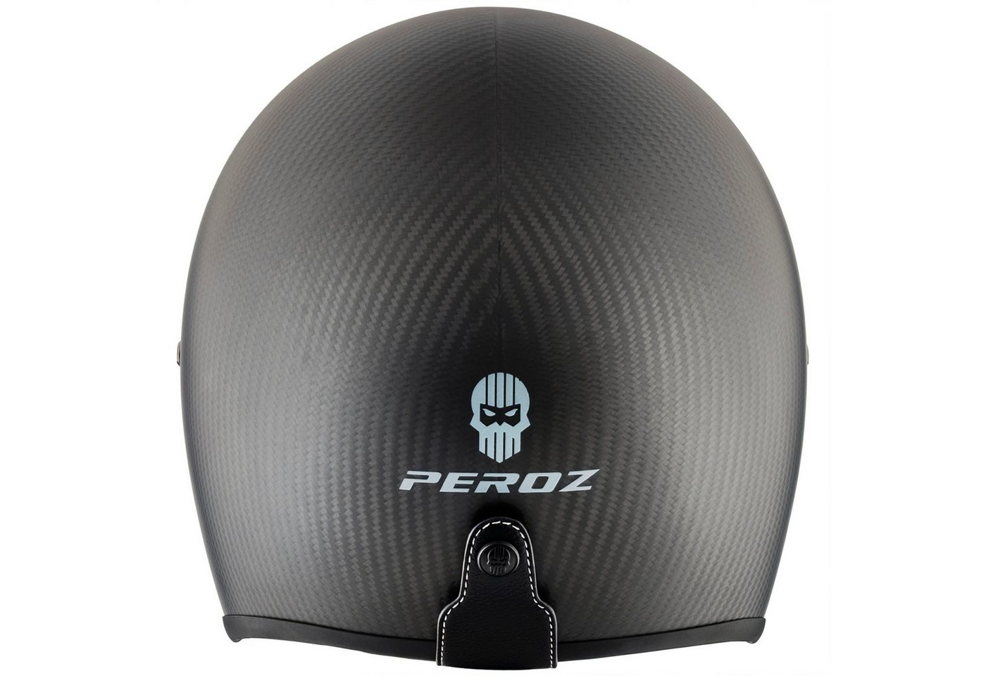 PEROZ Motorradhelm Filus Carbon Jethelm, Vorbereitet Für Kommunikationssystem,herausnehmbares Innenfutter – Bild 4 von 5