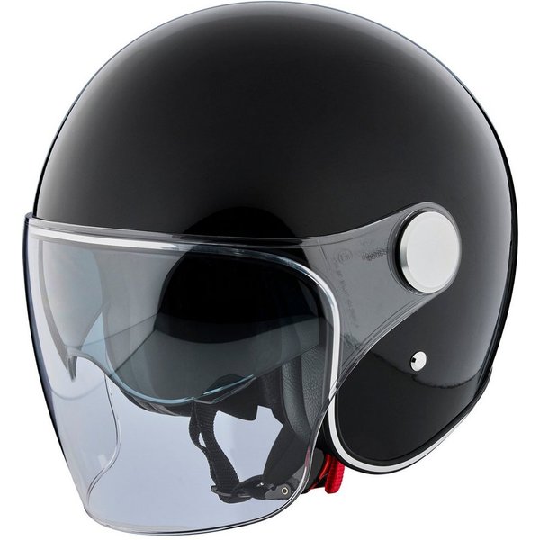 PEROZ Motorradhelm Viagi Jethelm, Vorbereitet Für Kommunikationssystem,herausnehmbares Innenfutter