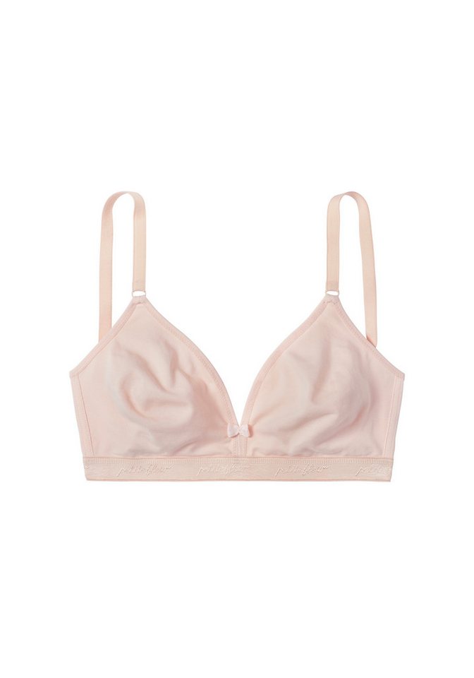 petite fleur by Lascana Bralette-BH (Packung, 3 Stück) ohne Bügel aus Baumwolle, Basic, bequemer BH – Bild 3 von 5