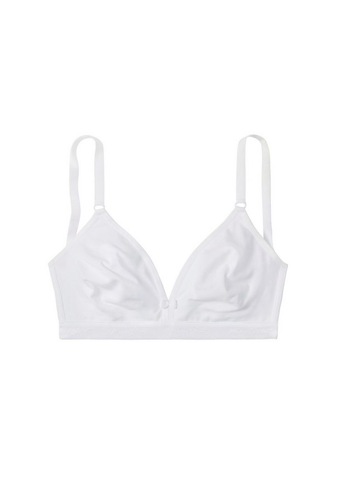petite fleur by Lascana Bralette-BH (Packung, 3 Stück) ohne Bügel im Triangel-Schnitt aus Baumwolle, bequemer BH – Bild 3 von 5