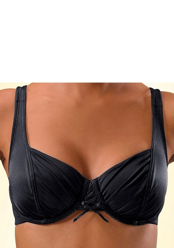 petite fleur by Lascana Dekolleté-BH, Dirndl-BH, Bügel-BH (Packung, 2 Stück) mit schönen Raffungen im Cup, Dessous – Bild 5 von 5