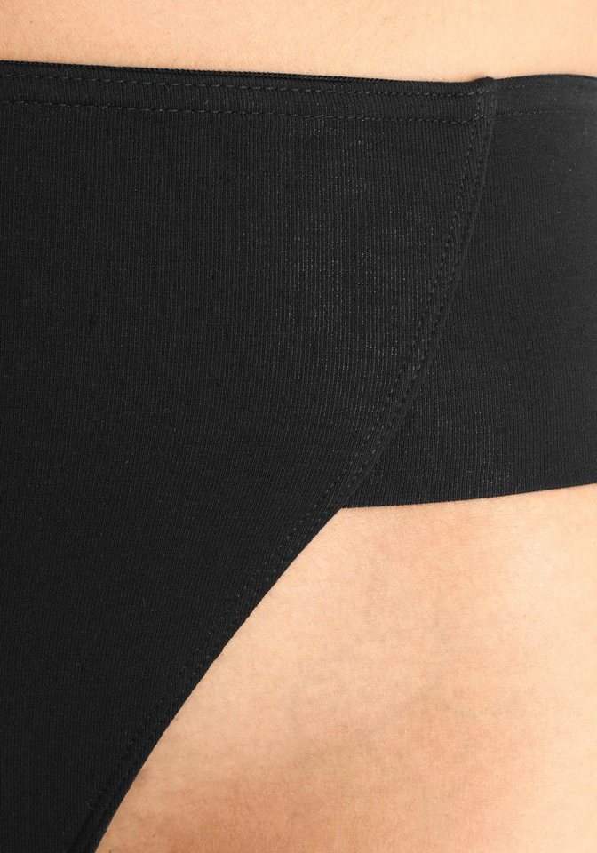 petite fleur by Lascana Formstring (3er-Pack) shape wear, unifarben, Baumwollmischung – Bild 4 von 5