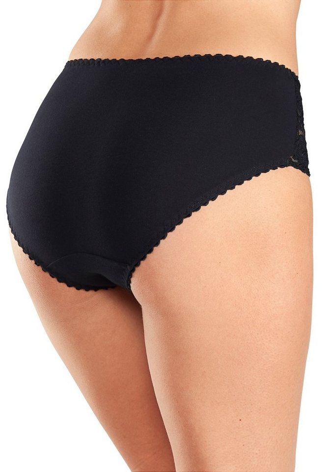 petite fleur by Lascana Hüftslip (3er-Pack) aus elastischer Baumwoll-Qualität – Bild 4 von 5