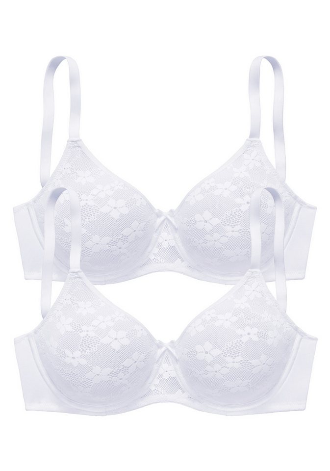 petite fleur by Lascana Minimizer-BH (Packung, 2 Stück) mit Bügel im attraktiven Doppelpack – Bild 2 von 5