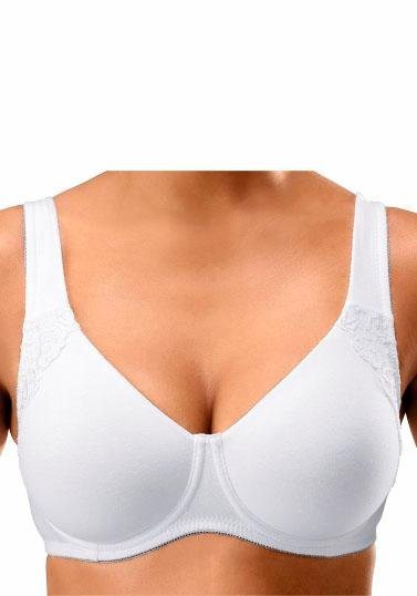 petite fleur by Lascana Minimizer-BH (Packung, 2 Stück) mit Bügel, mit doppellagigen Cups aus Baumwolle – Bild 3 von 5