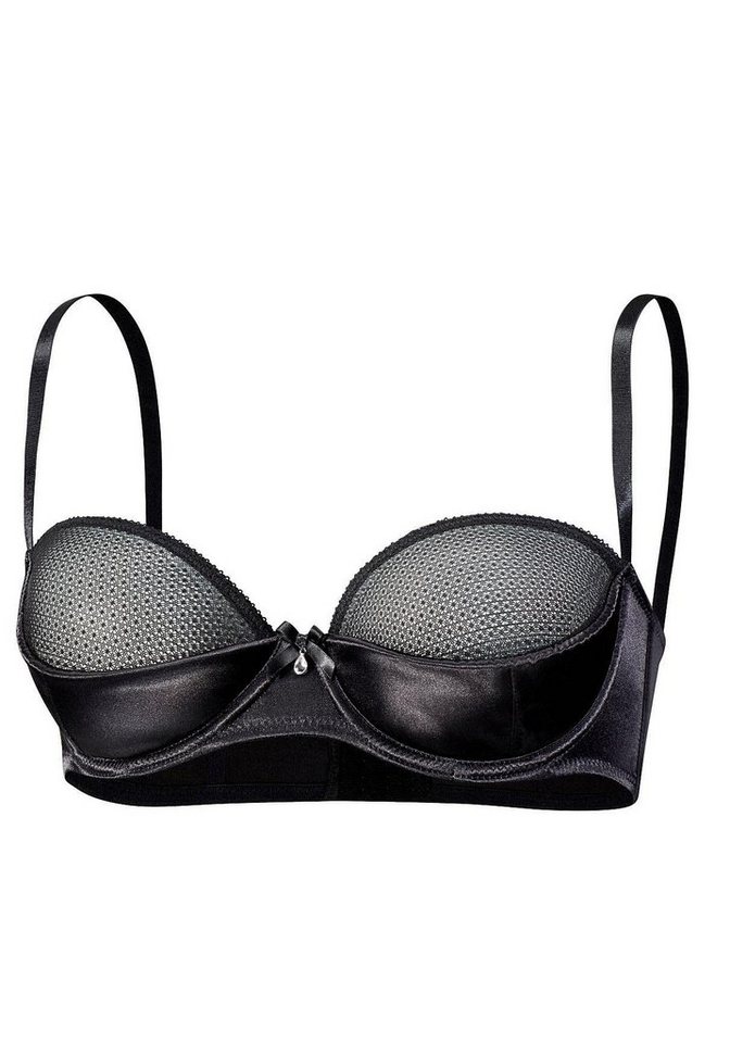 petite fleur gold Büstenhebe, BH mit Bügel, BH-Ouvert, BH brustfrei mit ausziehbarem Obercup sexy Unterwäsche, sexy Dessous, Reizwäsche Damen – Bild 3 von 5