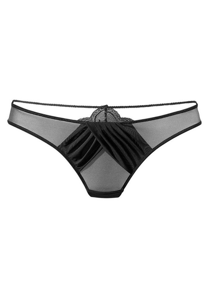 petite fleur gold String als Dessous-Set kombierbar sexy Unterwäsche, sexy Dessous, Reizwäsche Damen – Bild 2 von 5