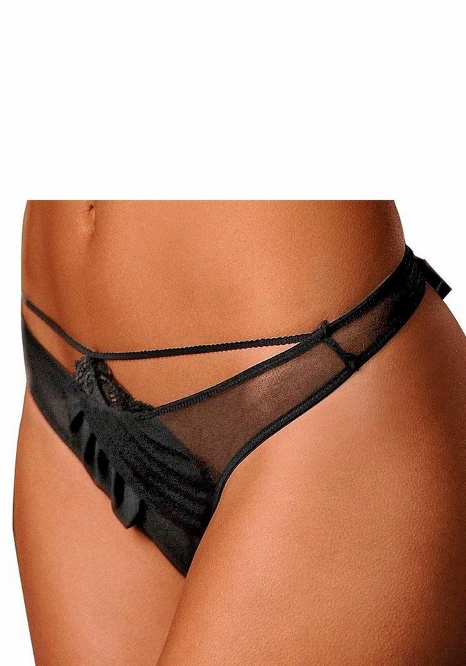 petite fleur gold String als Dessous-Set kombierbar sexy Unterwäsche, sexy Dessous, Reizwäsche Damen – Bild 3 von 5