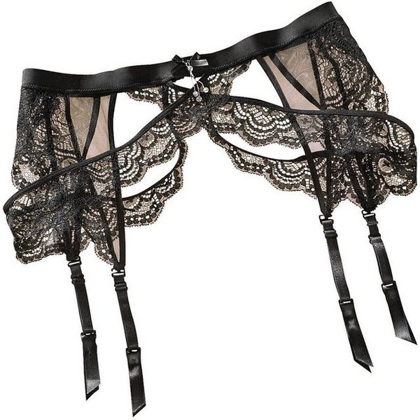 petite fleur gold Strumpfhalter, aus schöner Jacquardspitze, sexy Dessous, Reizwäsche