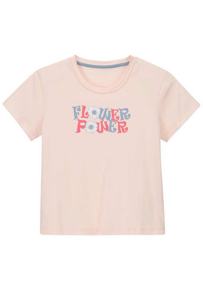 petite fleur Pyjama (4 tlg., 2 Sets) kurzer Schlafanzug mit floralem Druck, aus Baumwolle – Bild 2 von 5