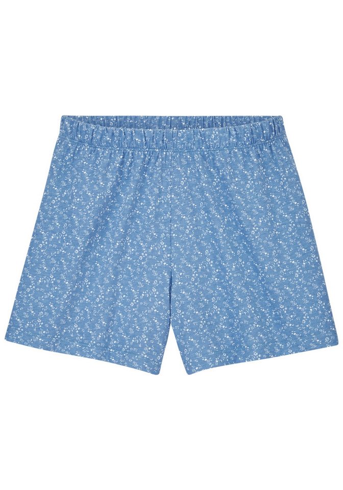petite fleur Pyjama (4 tlg., 2 Sets) kurzer Schlafanzug mit floralem Druck, aus Baumwolle – Bild 5 von 5