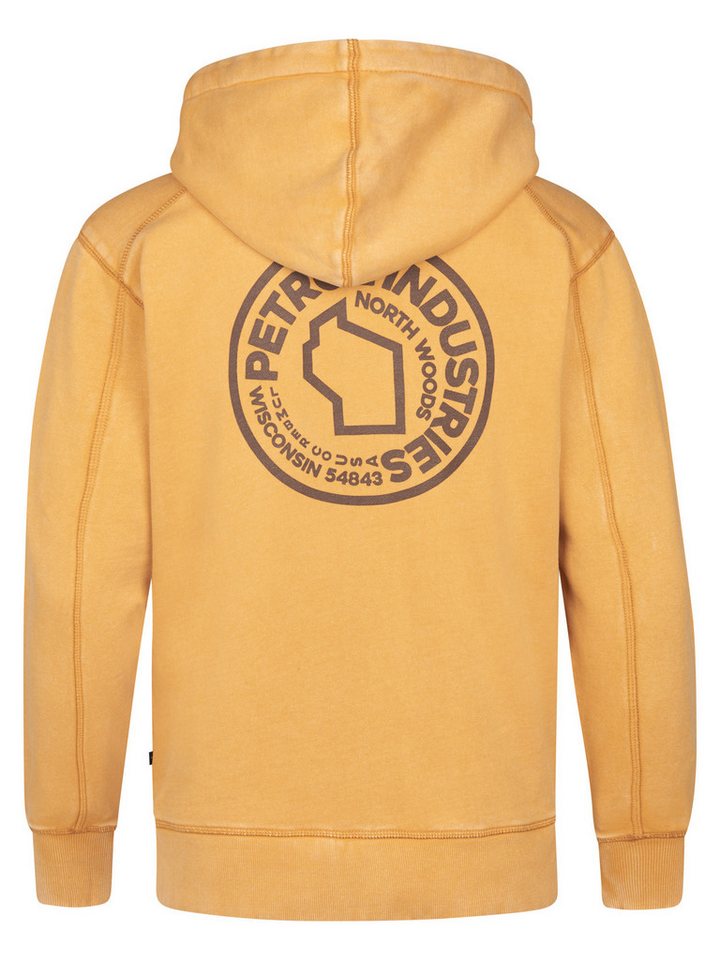 Petrol Industries Kapuzenpullover - Herren Hoodie - Kapuzenpullover aus Baumwolle - Sweatshirt mit Print – Bild 2 von 5
