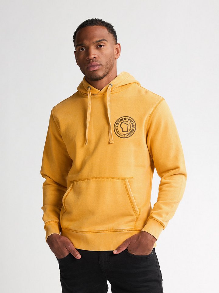 Petrol Industries Kapuzenpullover - Herren Hoodie - Kapuzenpullover aus Baumwolle - Sweatshirt mit Print – Bild 3 von 5