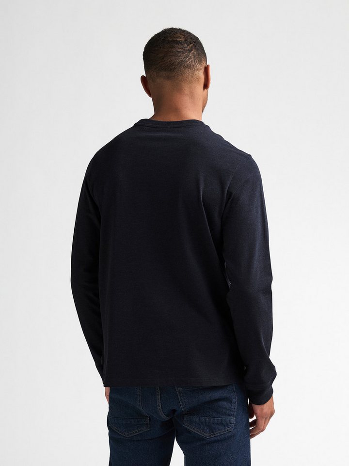 Petrol Industries Langarmshirt mit Rundhalsausschnitt, kleine Logoprägung – Bild 2 von 5