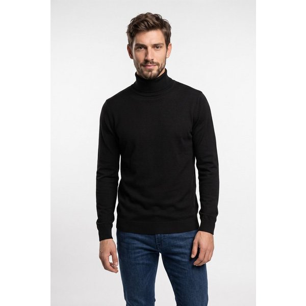 Petrol Industries Rollkragenpullover Men Knitwear Collar Basi Pflegeleichter Materialmix mit Baumwollanteil