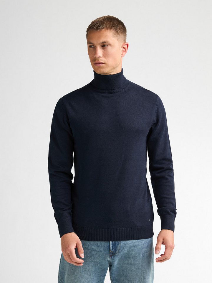 Petrol Industries Rollkragenpullover Men Knitwear Collar Basi Pflegeleichter Materialmix mit Baumwollanteil – Bild 2 von 5