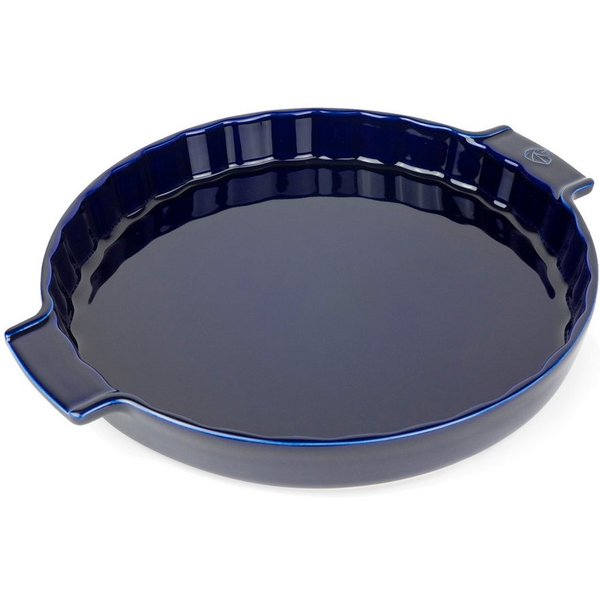 PEUGEOT Backform Tarteform Appolia, Kuchenform, Tortenform, Keramik, Blau, 30 cm, 60374