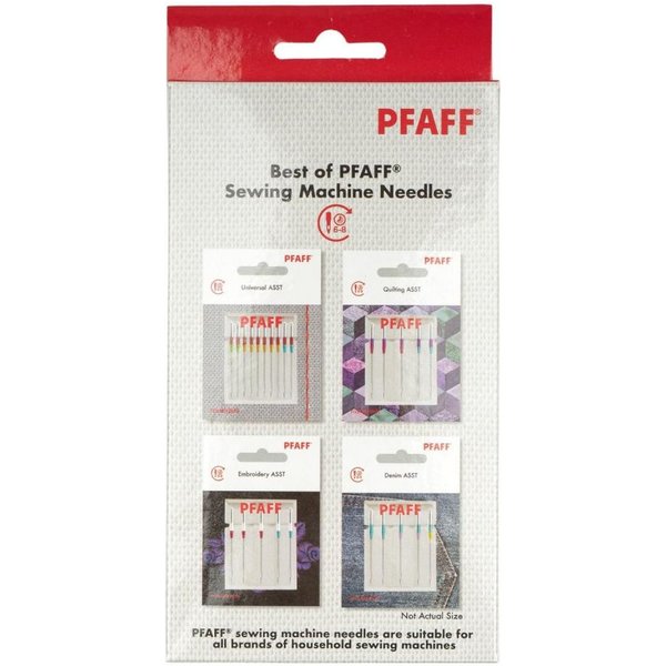 PFAFF Nähmaschinennadeln - Sortiment 4er - Universal- / Quilting- / Jeans- / Sticknadeln