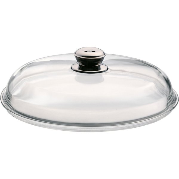 WMF Pfannendeckel WMF Glasdeckel, (1-tlg), für Pfannen mit 32 cm Durchmesser, Borosilikatglas, robust, stoßsicher