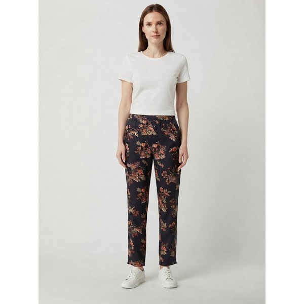 PfauGermany Pyjamahose Black Flowers