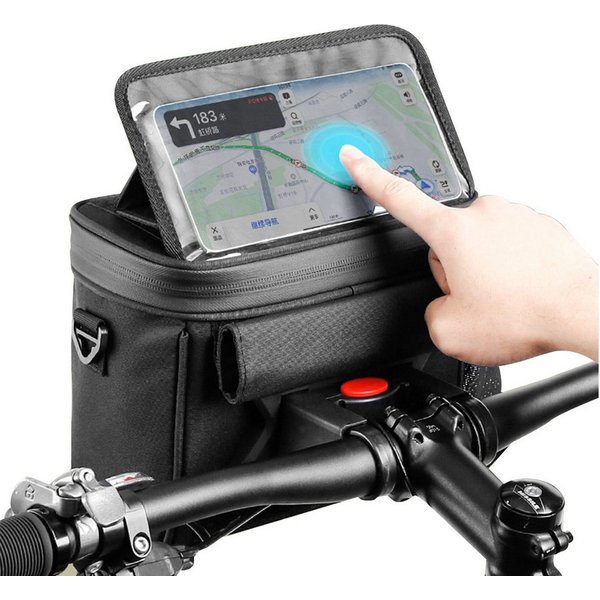 PFCTART Fahrradtasche 4,5 L Fahrrad-Lenkertasche, fahrradtasche lenker, fahrradtasche (Set, 1-tlg., Geeignet für die Montage an 7/8 Zoll, 1 Zoll und 1,25 Zoll L