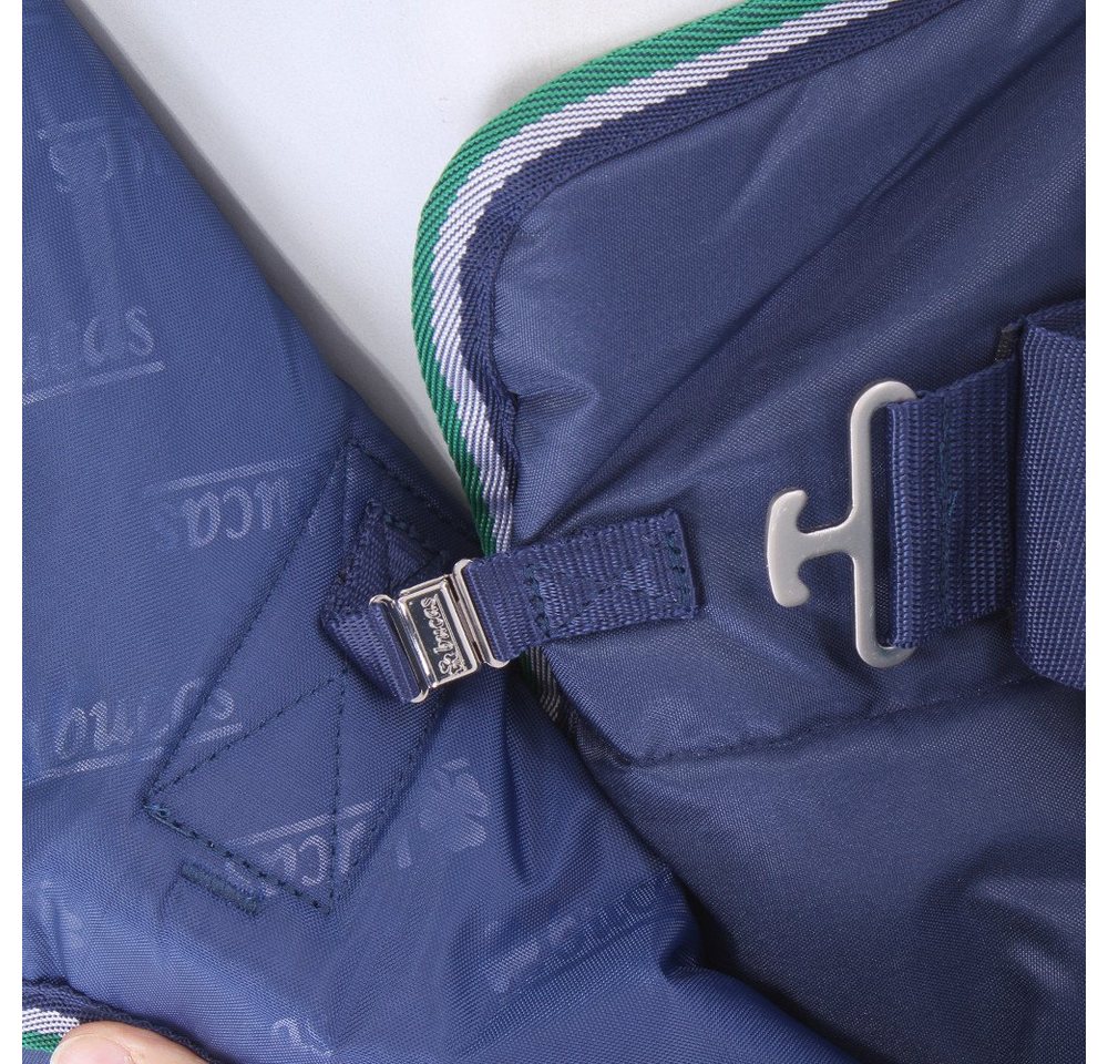 Bucas Pferde-Stalldecke Bucas Quilt SF 150g - Navy – Bild 5 von 5