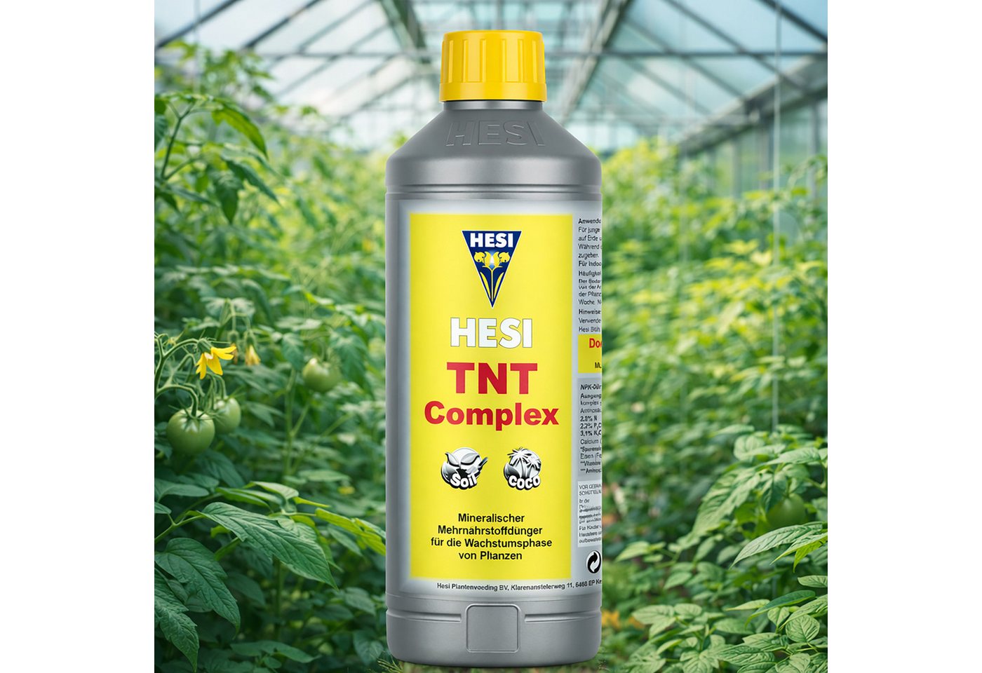 HESI Pflanzendünger HESI TNT Complex 0,5 Liter Dünger, Vitalstoffe – Bild 2 von 5