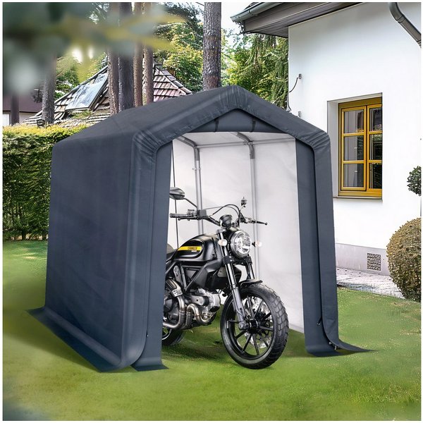 PHI VILLA Gartenhaus, (Gartenhütte mit 2 Türen Fahrradgarage Outdoor), Gartenhütte mit 2 Türen Fahrradgarage Outdoor