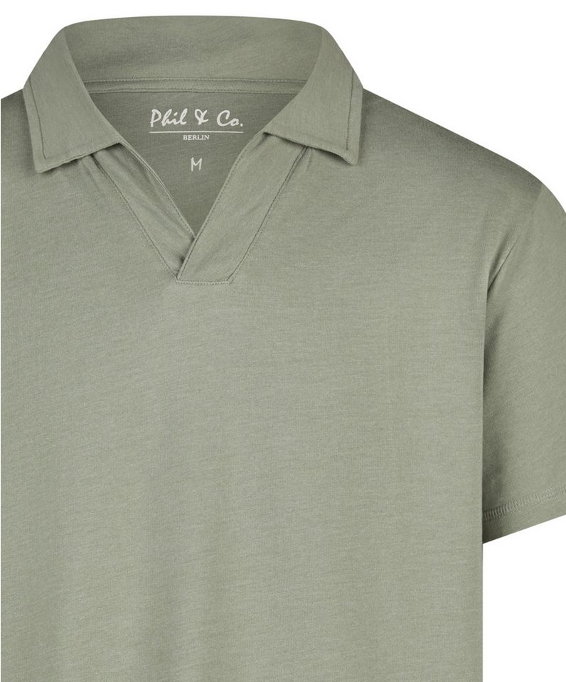 Phil & Co. Shorty Cool Comfort (Set, 2 tlg., 2-teilig) Herren Schlafanzug Loungewear Pyjama kurz Baumwolle Kurzarm – Bild 4 von 5