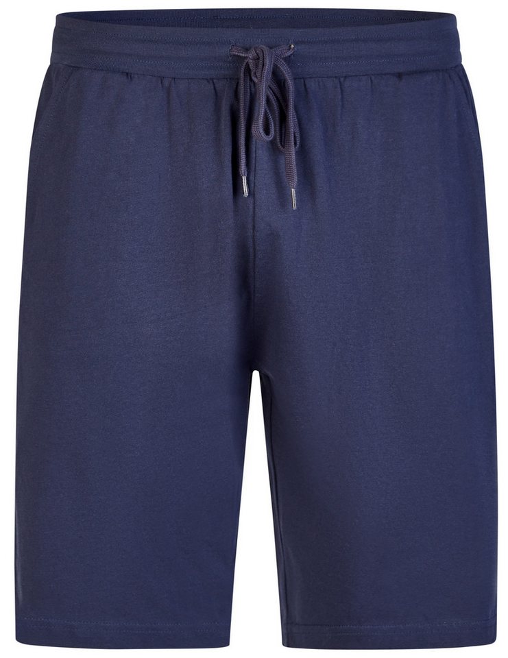 Phil & Co. Shorty Easy Sleep (Set, 2 tlg., 2-teilig) Herren Pyjama kurz Shorty Baumwolle Kurzarm Eingriffstaschen – Bild 3 von 5