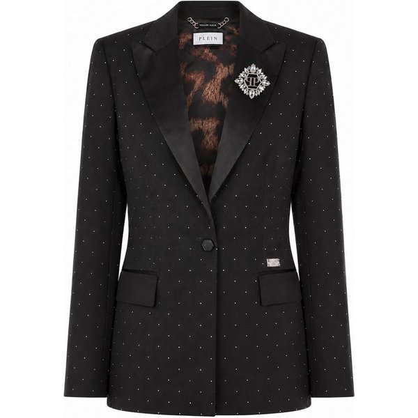 PHILIPP PLEIN Jackenblazer Mit Schmucksteinen