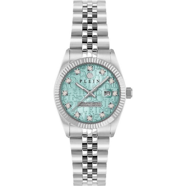 PHILIPP PLEIN Quarzuhr Date Superlative silber