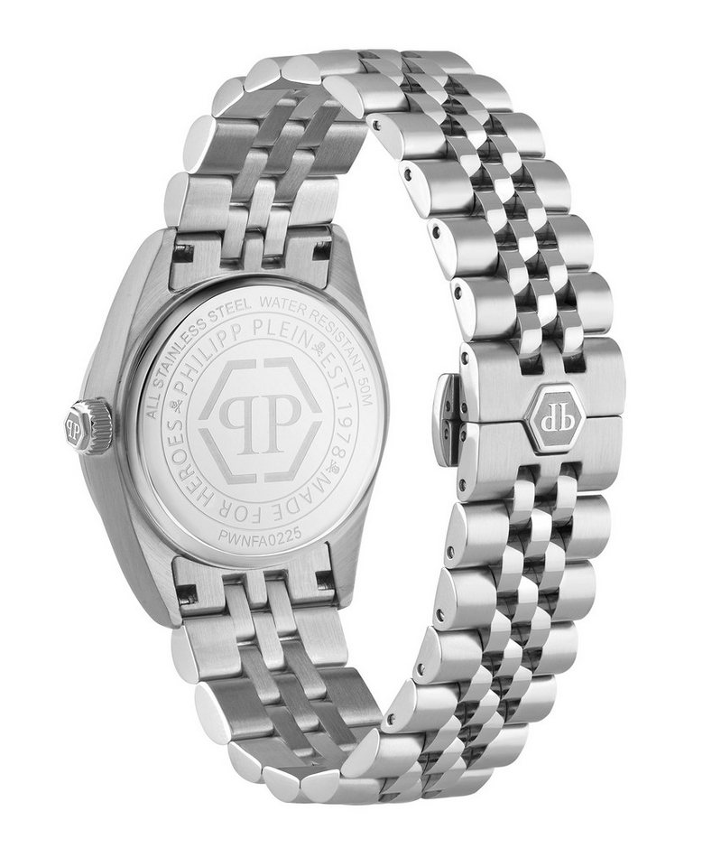 PHILIPP PLEIN Quarzuhr Date Superlative silber – Bild 2 von 4