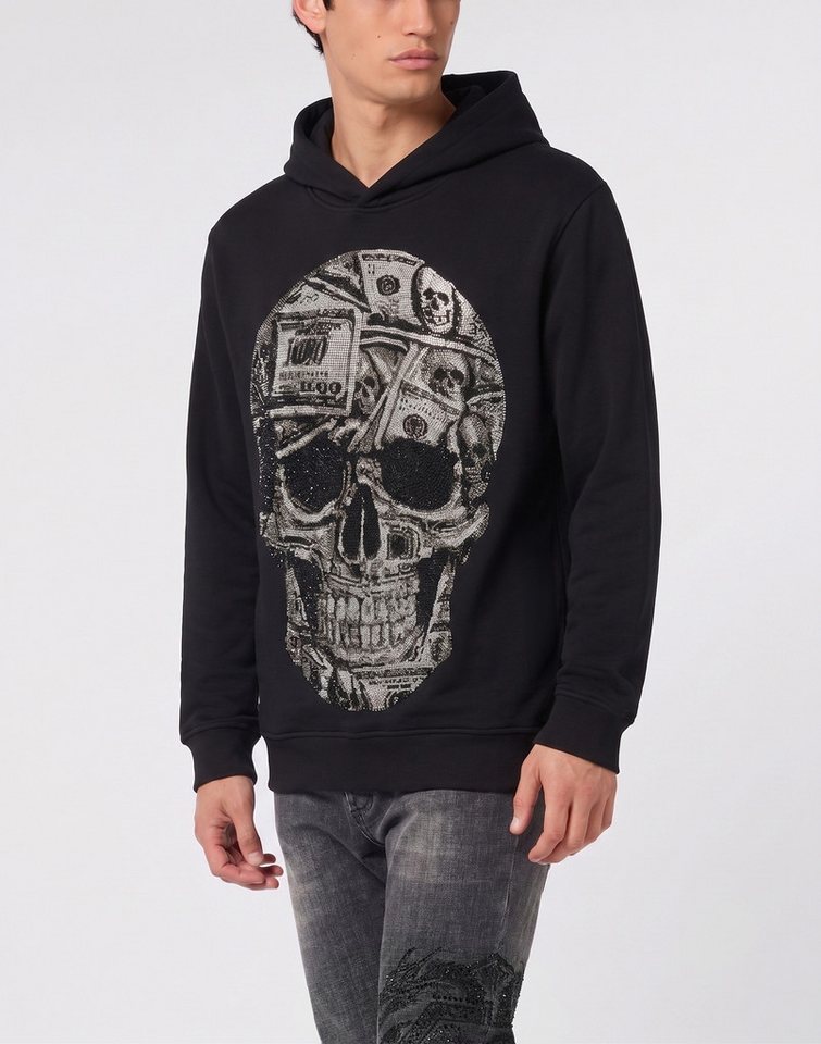 PHILIPP PLEIN Sweatshirt Skull Mit Schmucksteinen – Bild 2 von 5