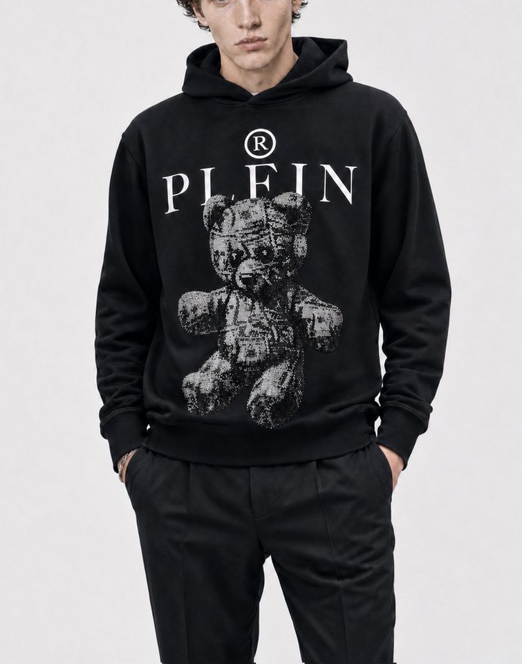 PHILIPP PLEIN Sweatshirt Teddy Mit Schmucksteinen – Bild 2 von 5