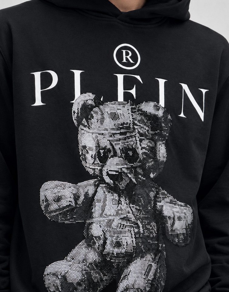 PHILIPP PLEIN Sweatshirt Teddy Mit Schmucksteinen – Bild 3 von 5