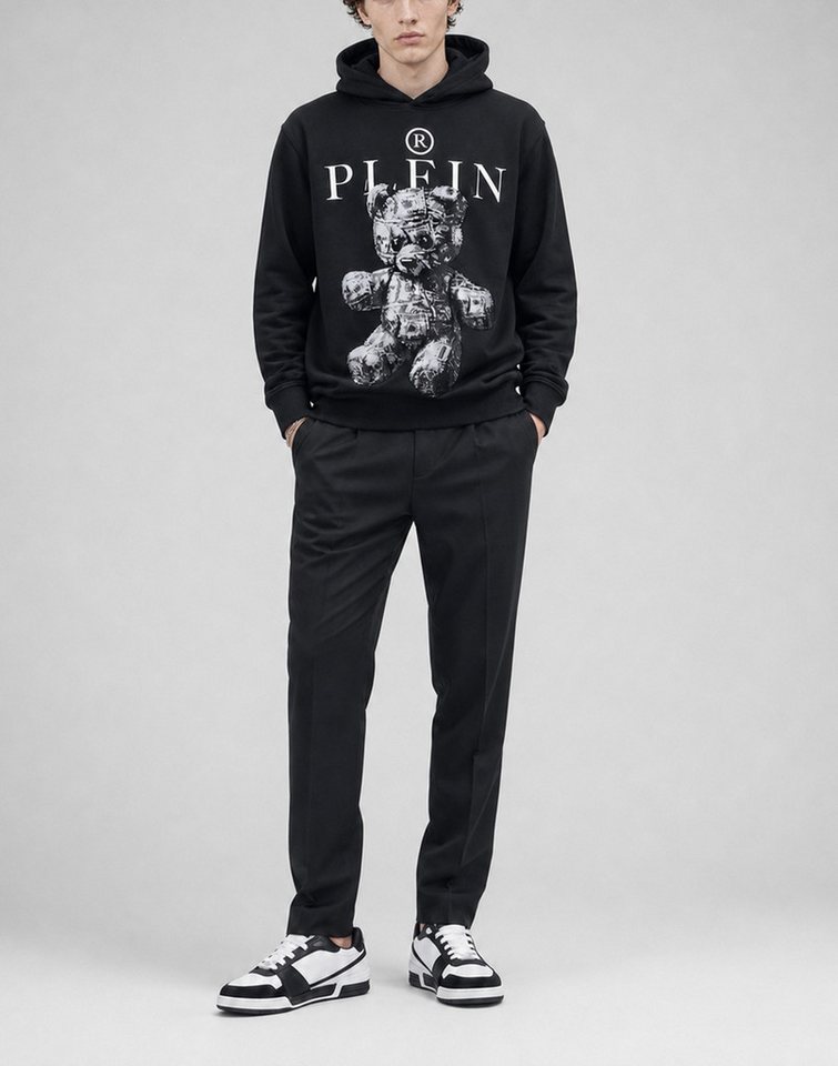 PHILIPP PLEIN Sweatshirt Teddy Mit Schmucksteinen – Bild 4 von 5