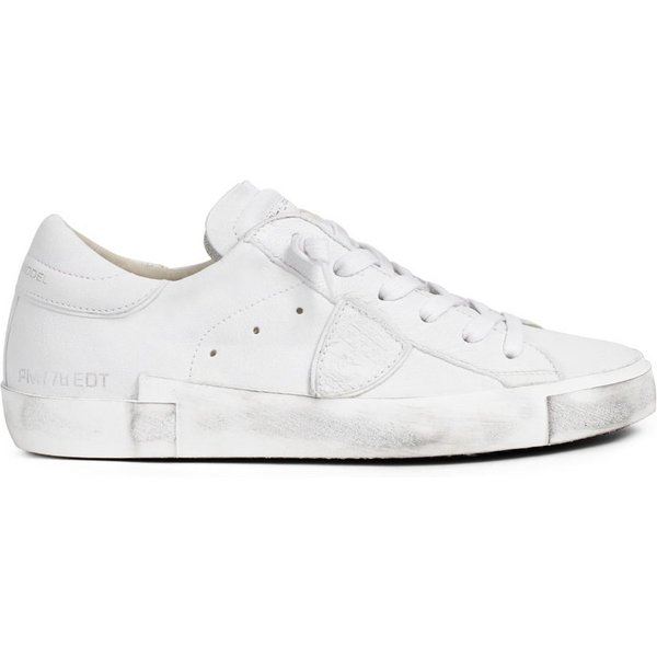PHILIPPE MODEL PHILIPPE MODEL Sneaker PARIS Basic Blanc aus Leder - Weiß Sneaker