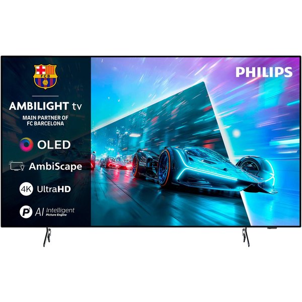 Philips 65OLED761/12 OLED-Fernseher (164 cm/55 Zoll, 4K Ultra HD, Smart-TV)