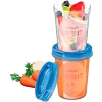 Philips AVENT Aufbewahrungssystem SCF721/20, Polyprophylen (PP), (Set, 41-tlg), für Babynahrung