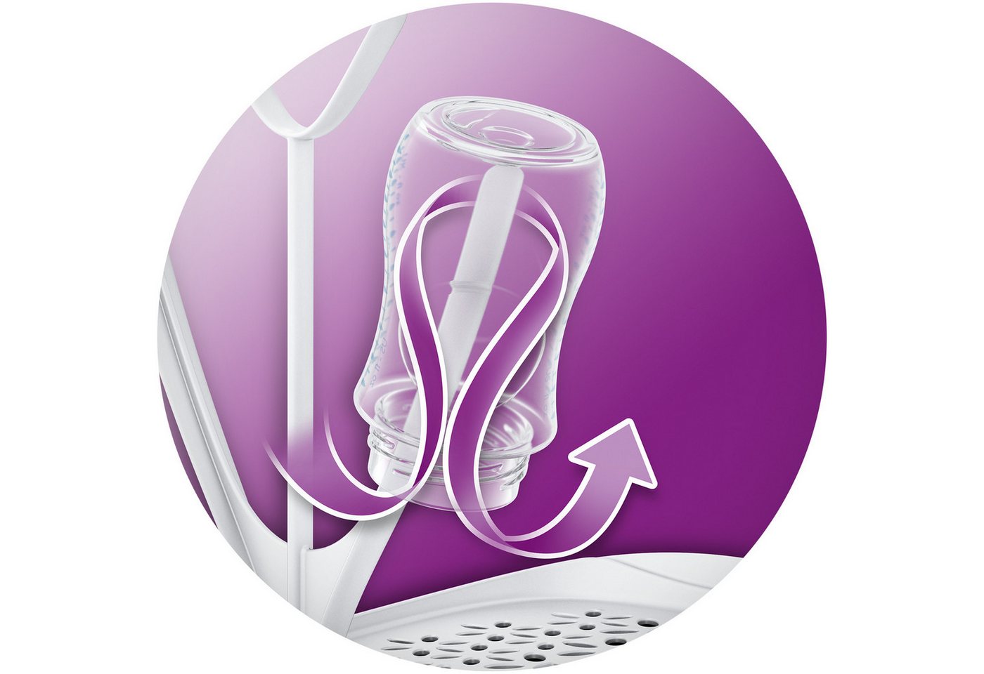 Philips AVENT Trockenständer SCF149/00, Trockengestell mit abnehmbarer Schale – Bild 4 von 5