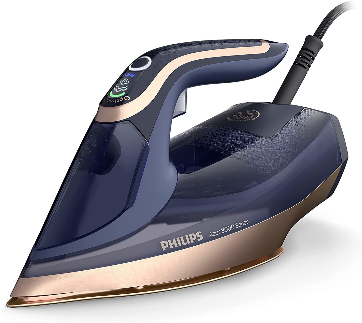 Philips Azur 8000 Dampfbügeleisen DST8050/20 3000W OptimalTEMP Blau