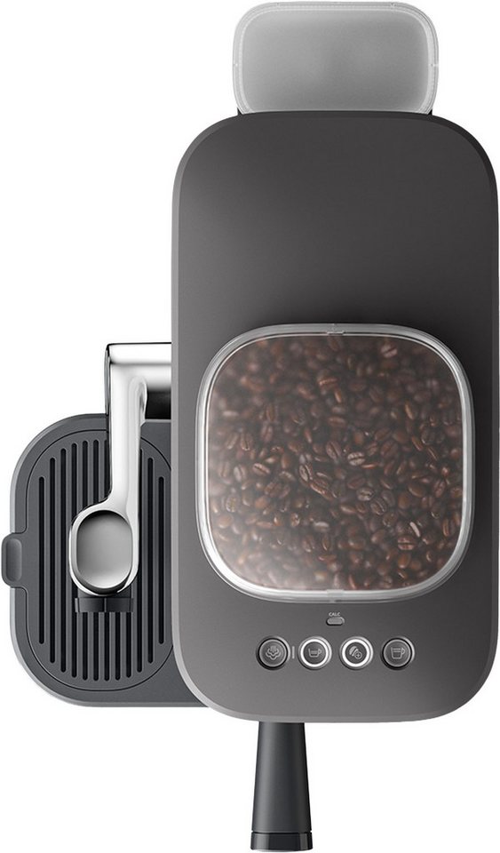 PHILIPS baristina Espressomaschine Latte BAR400/60 mit Mahlwerk für ganze Bohnen und Milchschaumdüse, 3 Schaumarten, 16 bar Pumpendruck, Schwarzgrau – Bild 4 von 5