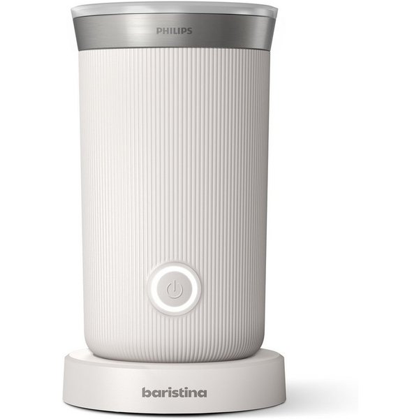 PHILIPS baristina Milchaufschäumer BAR311, Antihaftbeschichtung, leichte Reinigung, warmer und kalter Milchschaum, 120 ml Fassungsvermögen